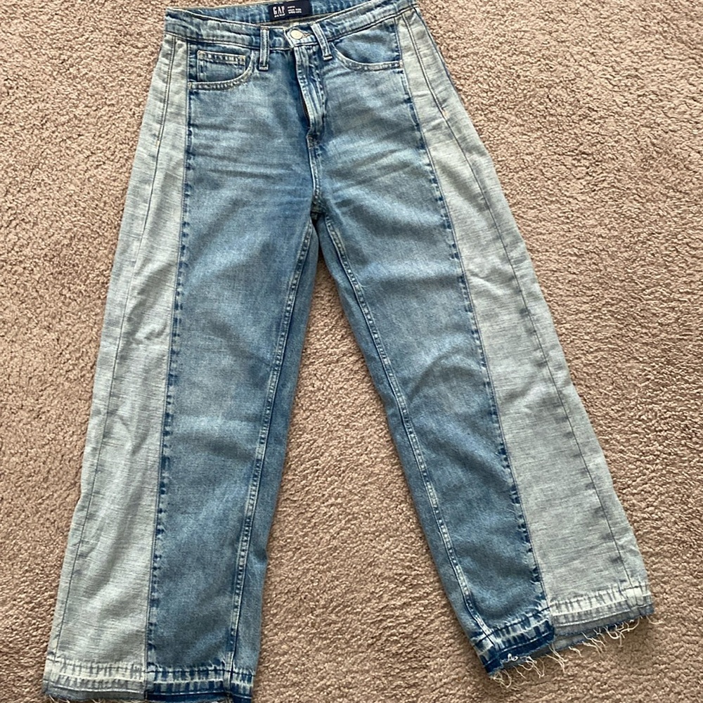 Gap High Rise Wide Leg Jeans